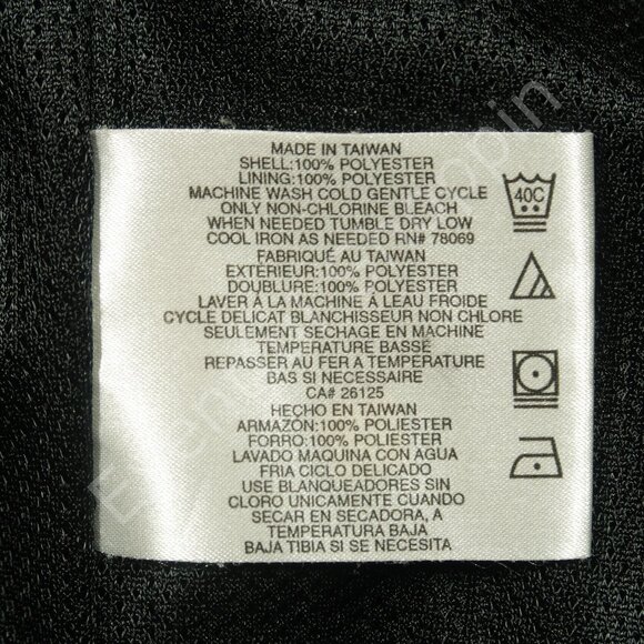 Ashworth Georgia Bulldogs Pullover Mens L Black Golf Shell Jacket Crewneck - Picture 7 of 7